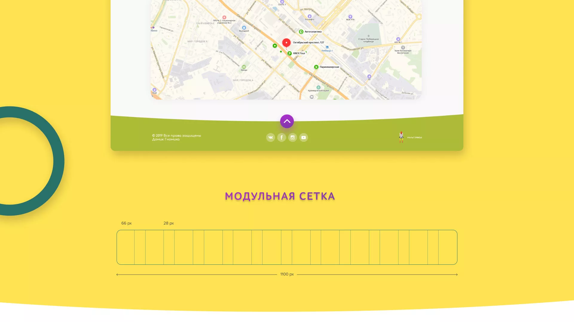 Разработка сайта детского активити-клуба «Домик гномика» в Шахтах