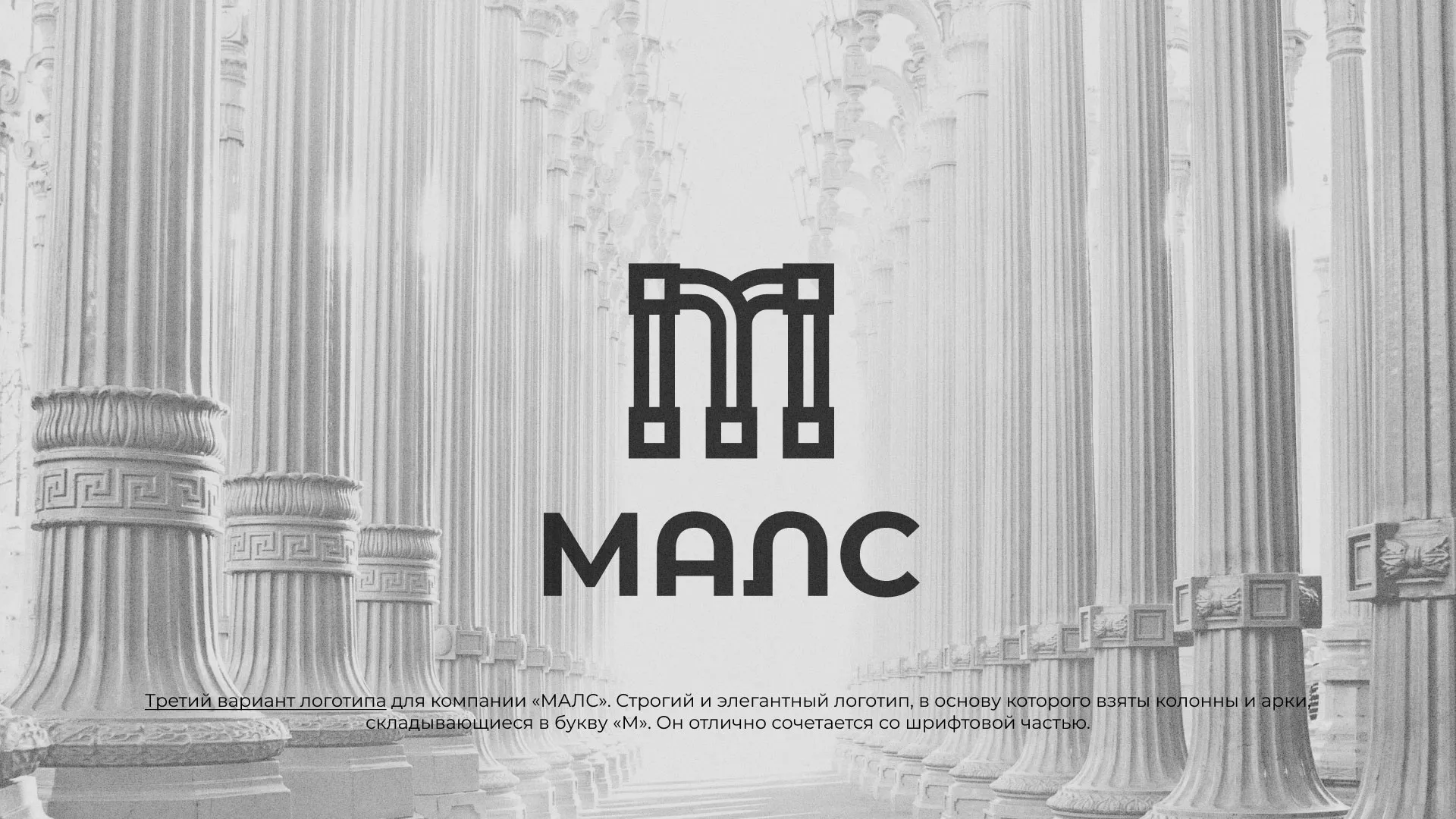 Разработка логотипа компании «МАЛС» в Шахтах